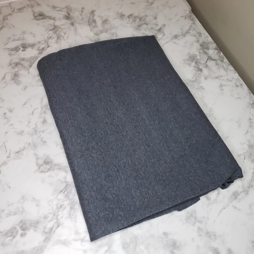 Dark Gray Fabric Scrap